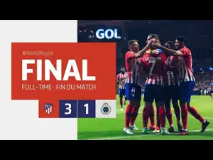 Video: Atletico Madrid Vs Club Brugge 3-1 Highlights & Goals 03 Oct 2018